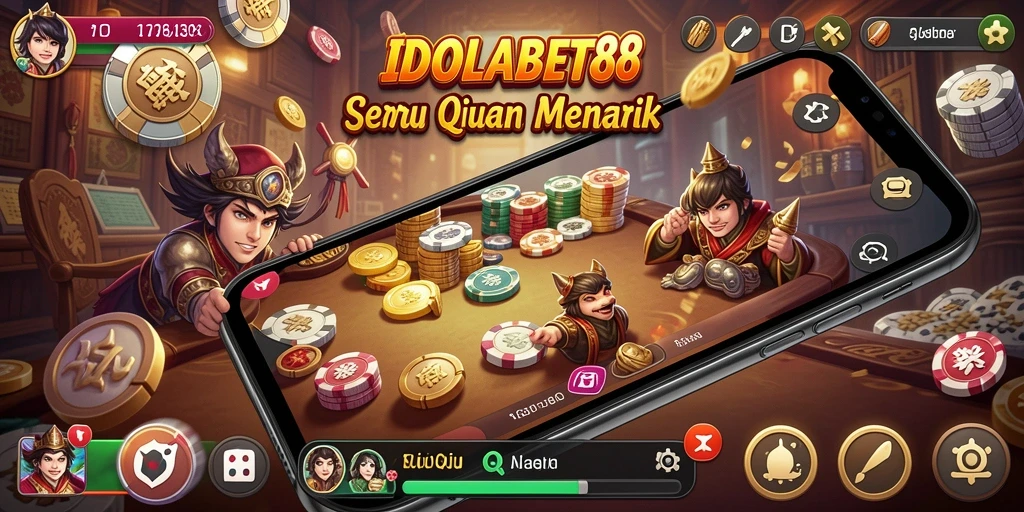Gameplay seru QiuQiu di IDOLABET88.