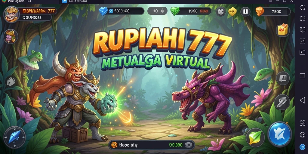 Tampilan gameplay RUPIAH777 yang penuh aksi dan petualangan.