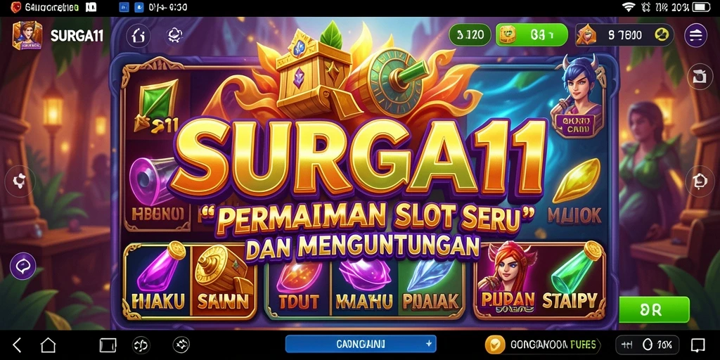 Tampilan menarik dari gameplay Slot SURGA11